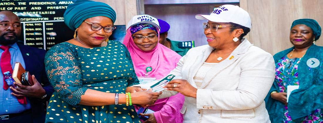 The Head of the Civil Service of the Federation Mrs Didi Esther Walson-Jack, OON, mni paid an unscheduled monitoring to the Federal Ministry of Livestock Development
